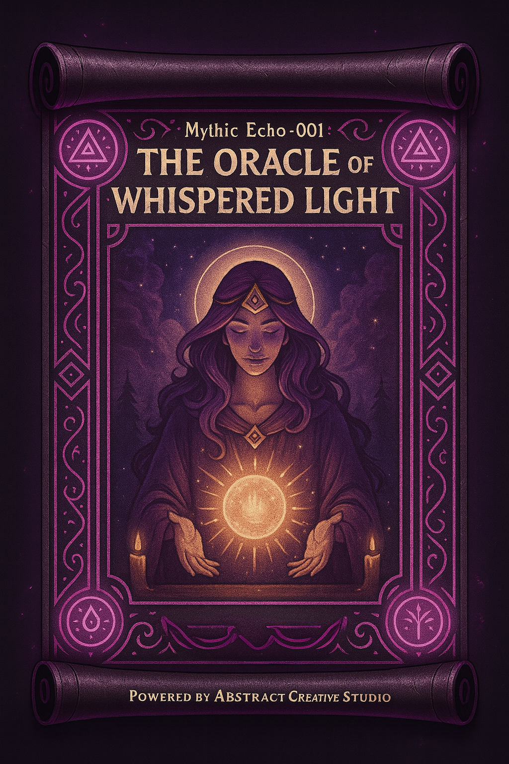 Cover 2 Mythic Echo-001 The Oracle of Whispered Light.png
