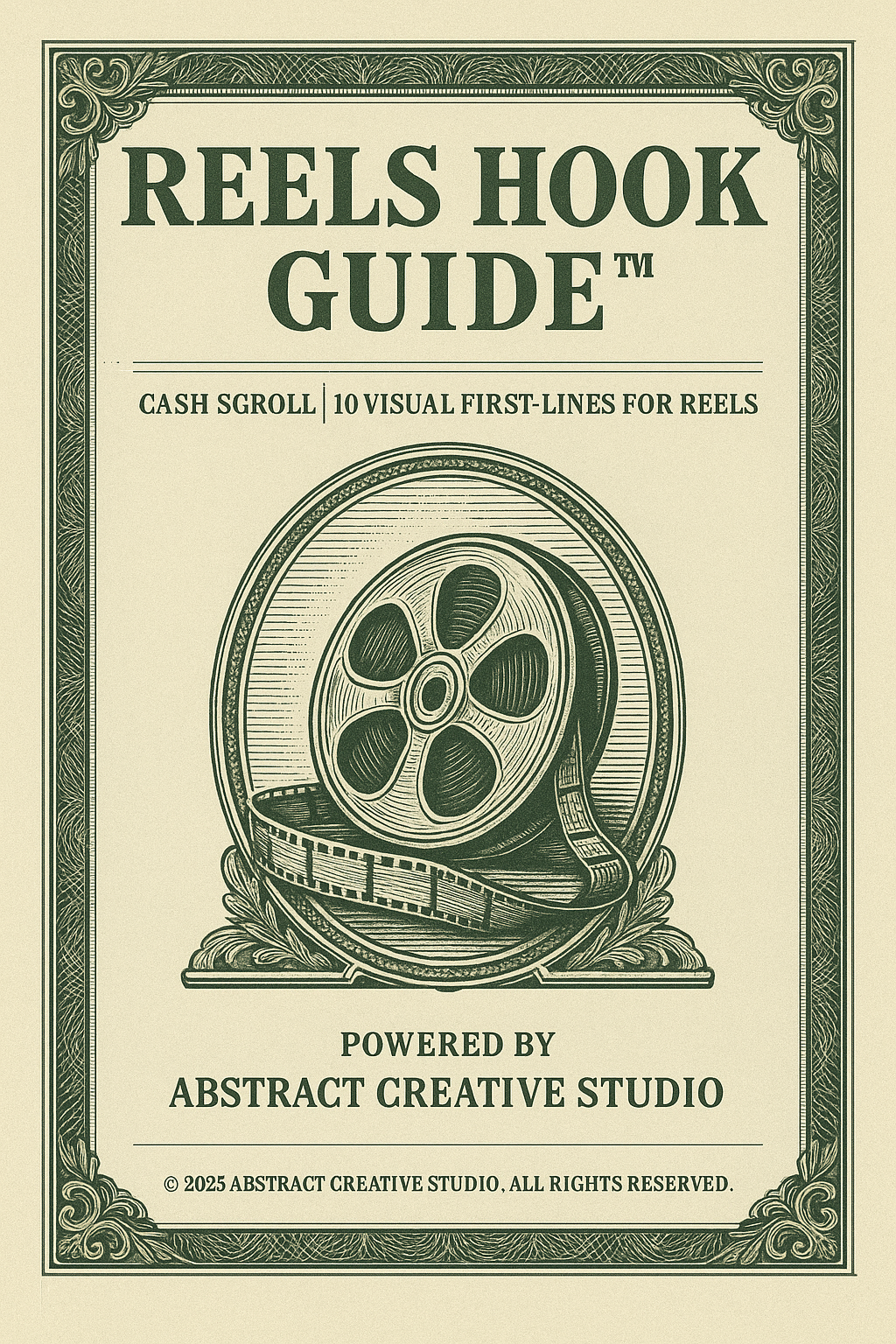 024 Reels Hook Guide™: Master Viral Hooks for Instagram Reels (★☆☆☆☆ Cash Tier Scroll)