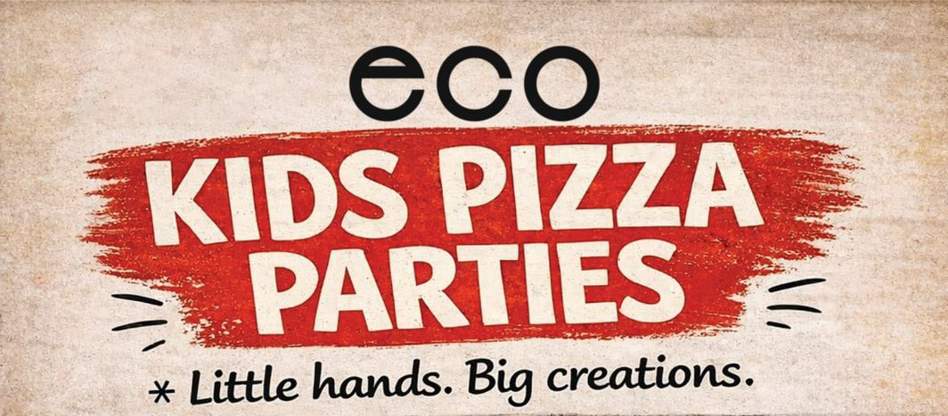 Kids Pizza Parties at ECO 🎉