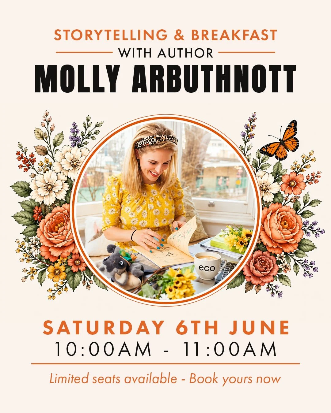 Storytelling &amp; Breakfast With Author Molly Arbuthnott