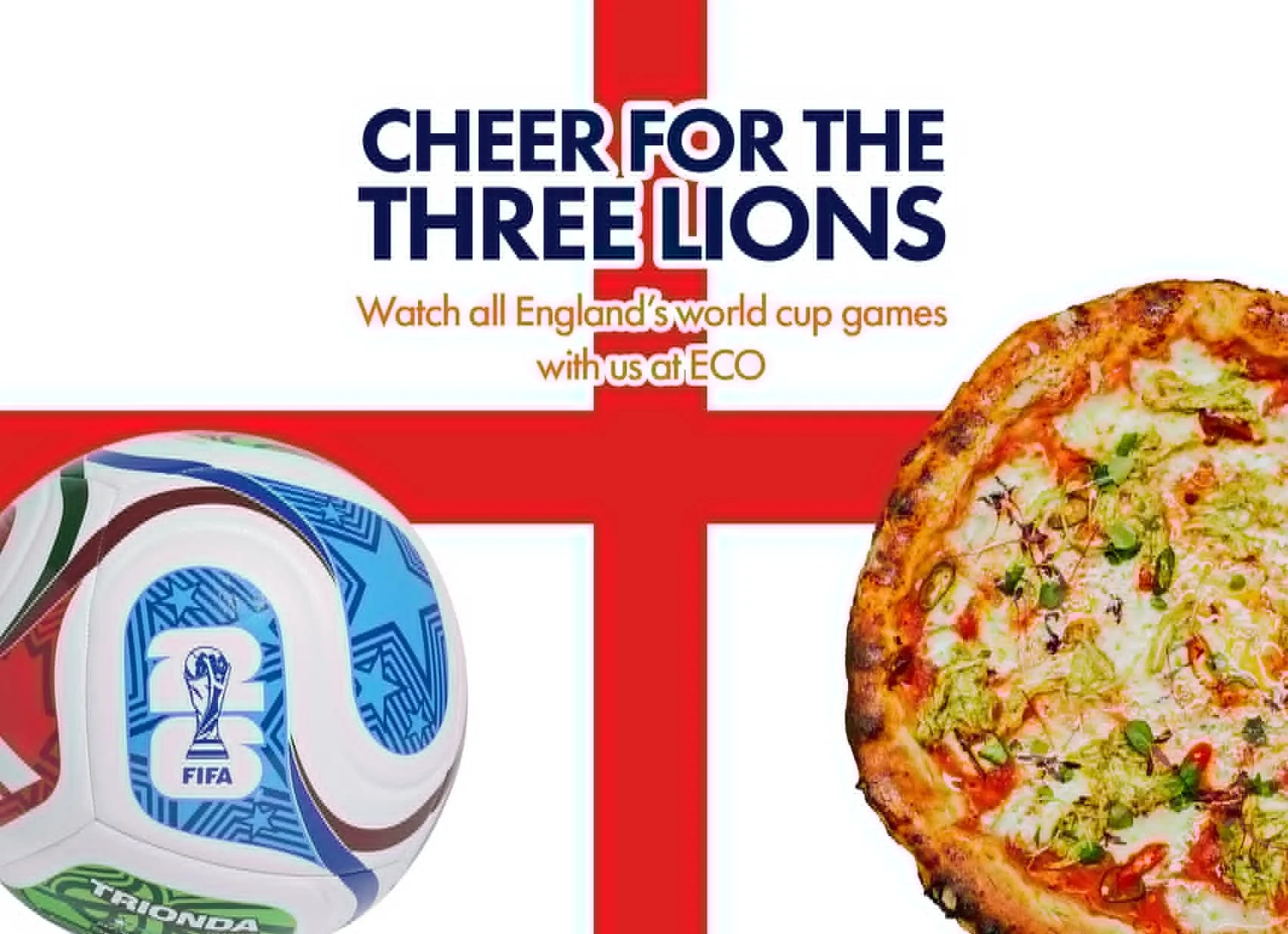 Watching England at Eco ⚽ World Cup 2026