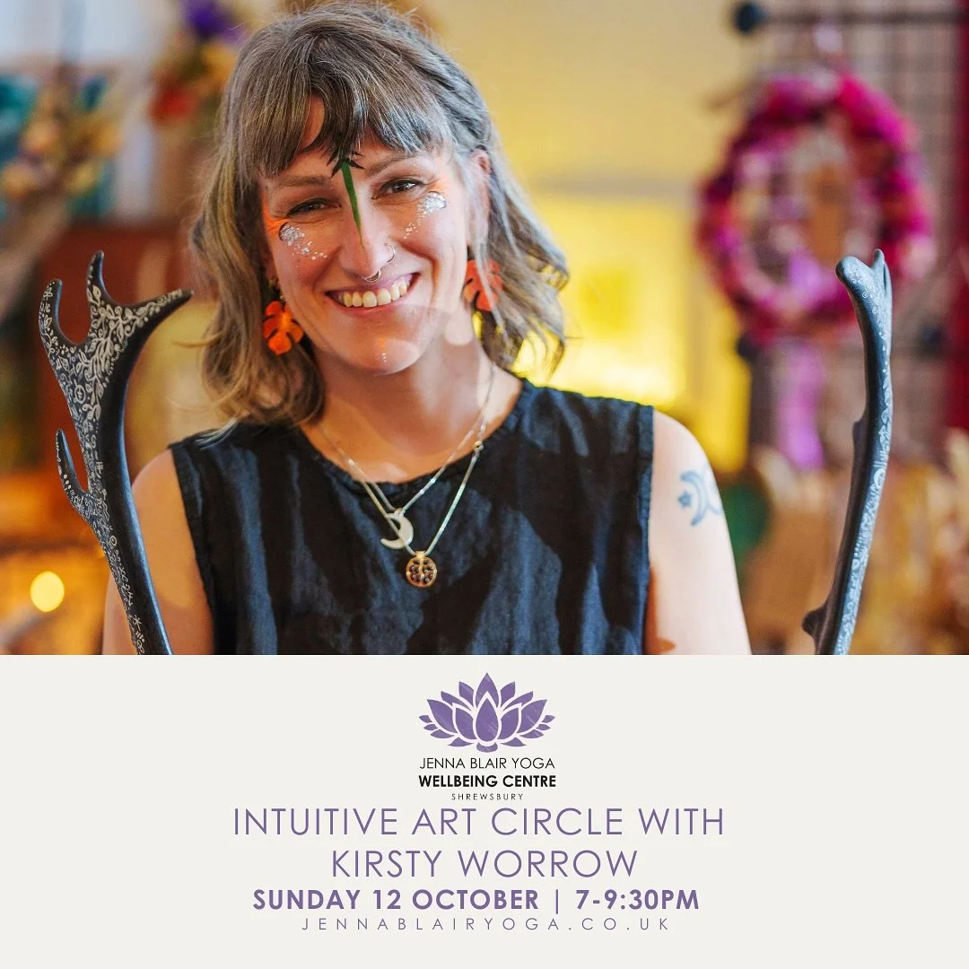 I believe art is a powerful tool for self-discovery and accessing wisdom. I’m so looking forward to holding another Intuitive Art Circle at @msjennablairyoga .
This isn’t about creating a masterpiece. It’s about giving yourself perm