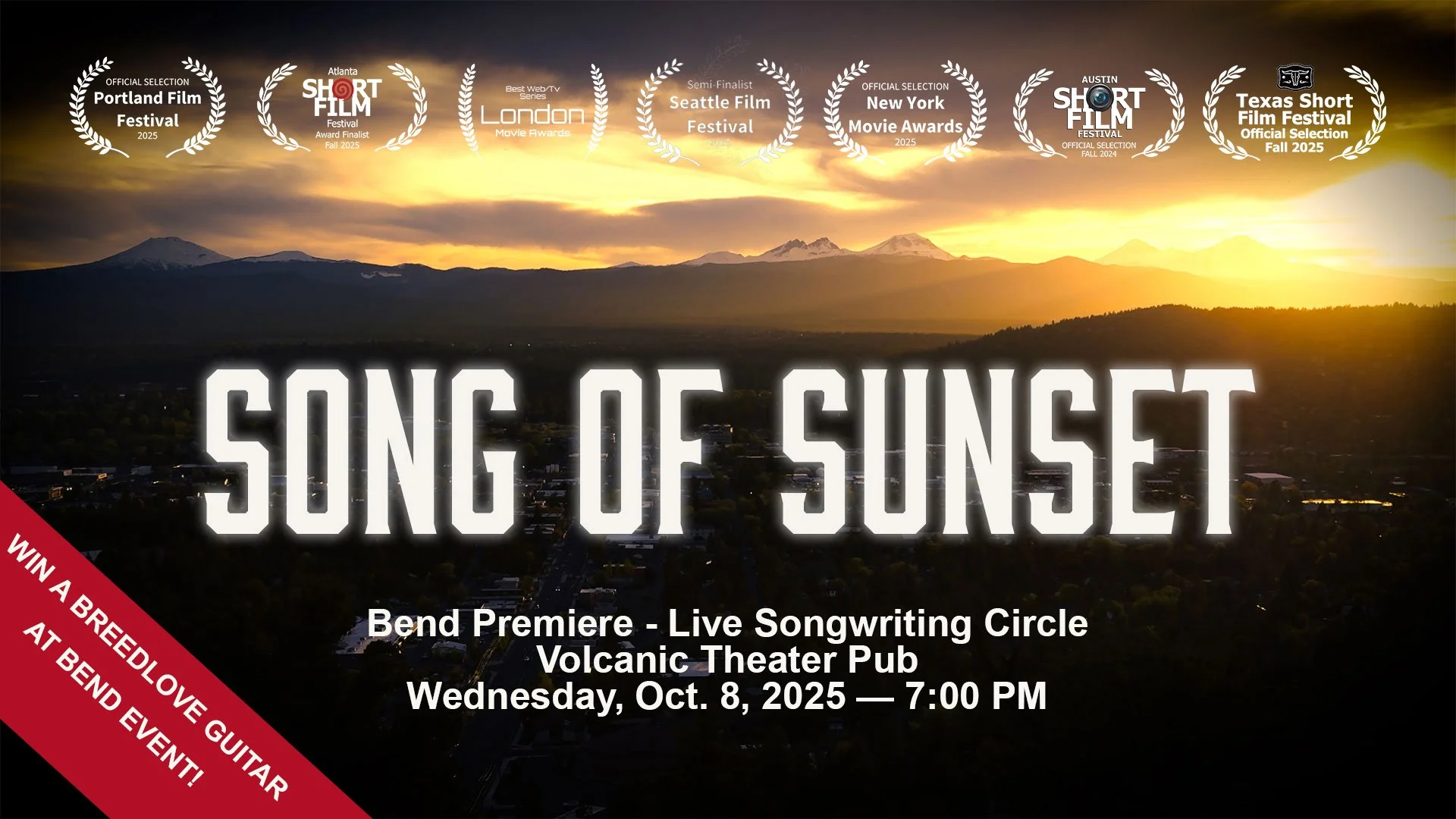 Win a Breedlove Guitar at the local premiere
