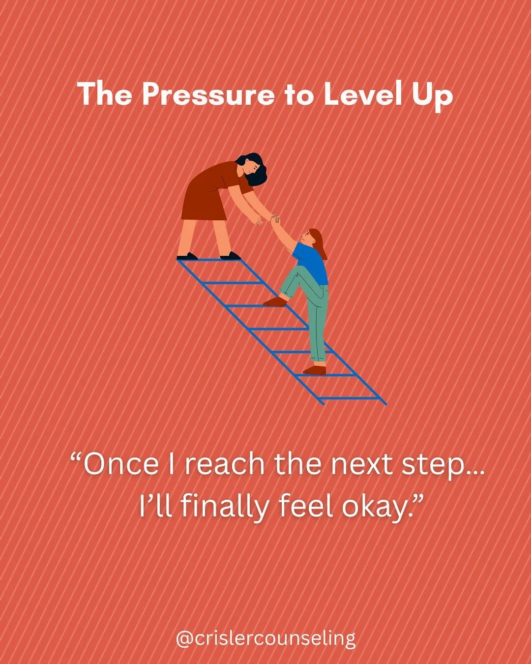 If you&rsquo;re always chasing the next level, but never feel better when you get there&hellip;

You&rsquo;re not lazy. You&rsquo;re not ungrateful.
You&rsquo;re running on an old survival pattern that says:

&ldquo;If I just do more, be more, become