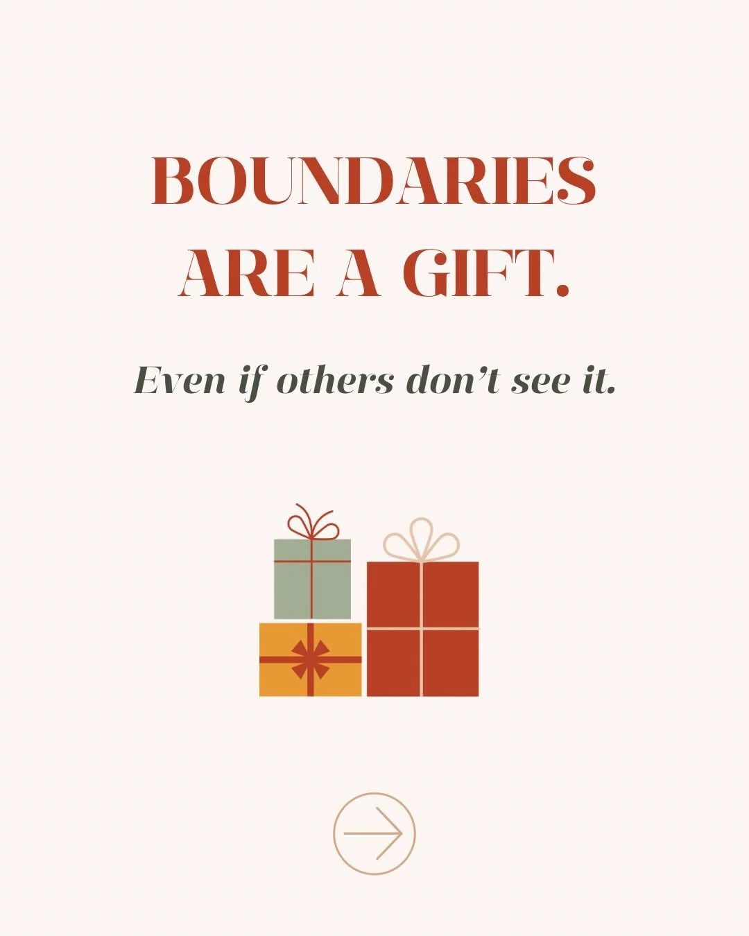 A boundary is not unkind &mdash; it&rsquo;s clarity.
It&rsquo;s your nervous system saying: &ldquo;This is the level of engagement where I can stay regulated.&rdquo;

If someone reacts poorly to your boundary, it doesn&rsquo;t mean the boundary was w