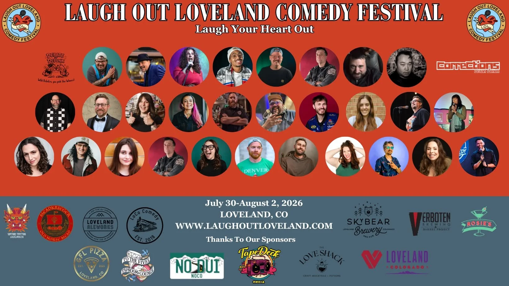 Laugh Out Loveland Comedy Festival