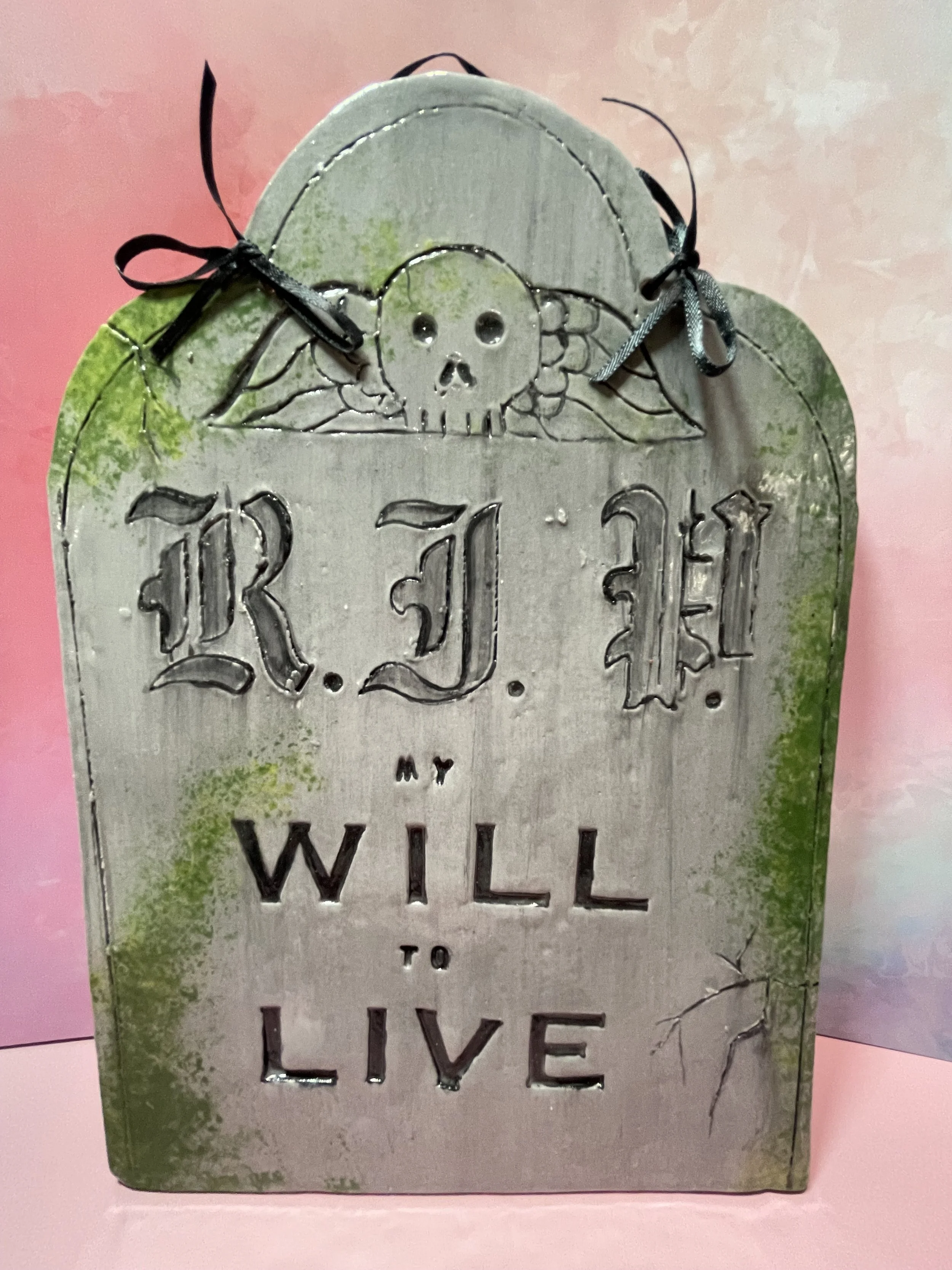 Gravestone Wall Hanging