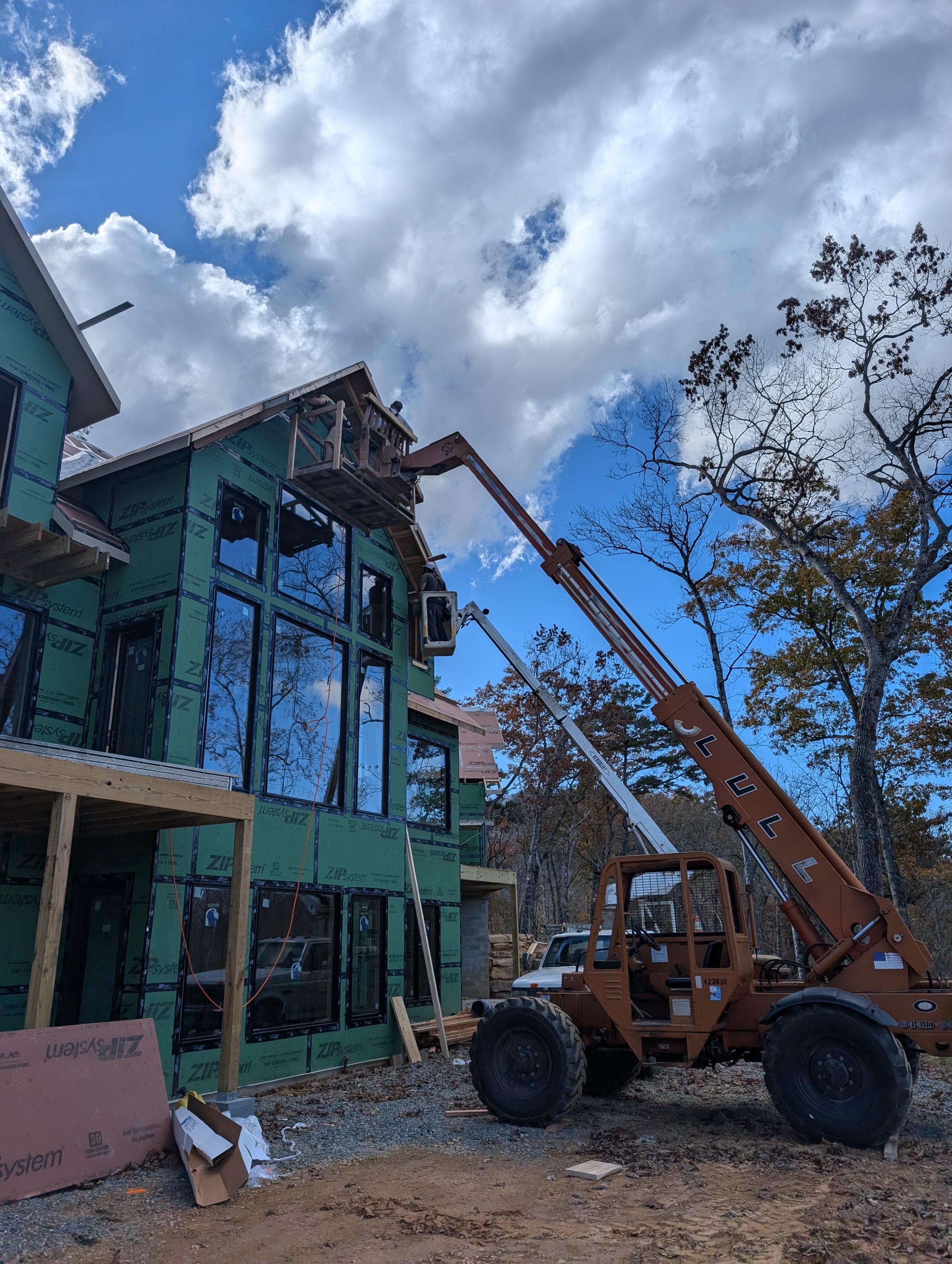 residential construction crew in Sylva North Carolina