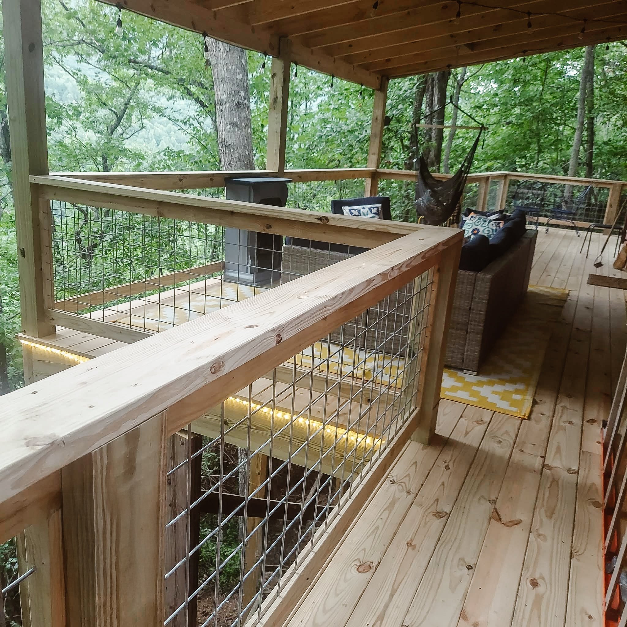deck addition to home