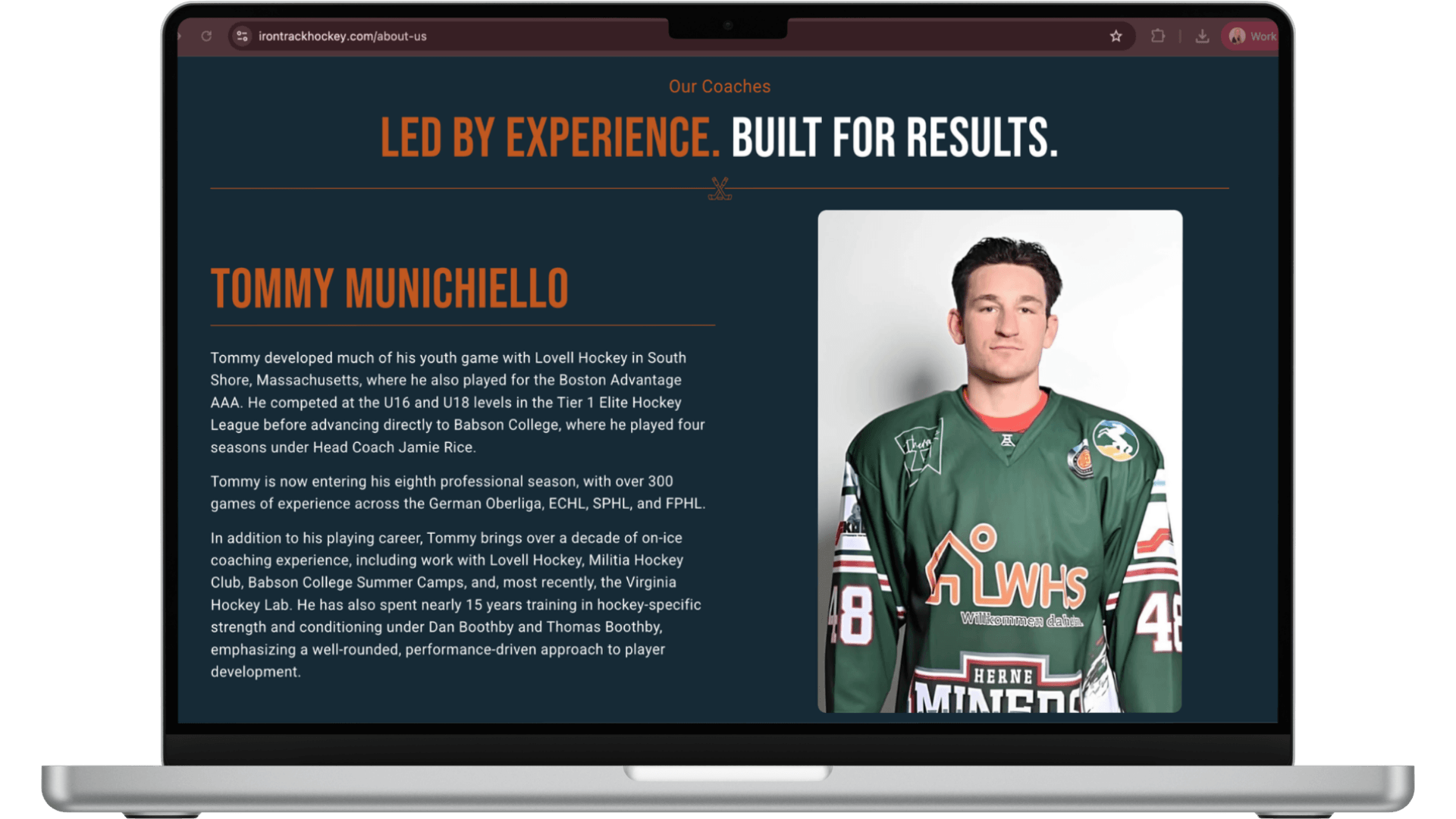 iron track hockey about us page