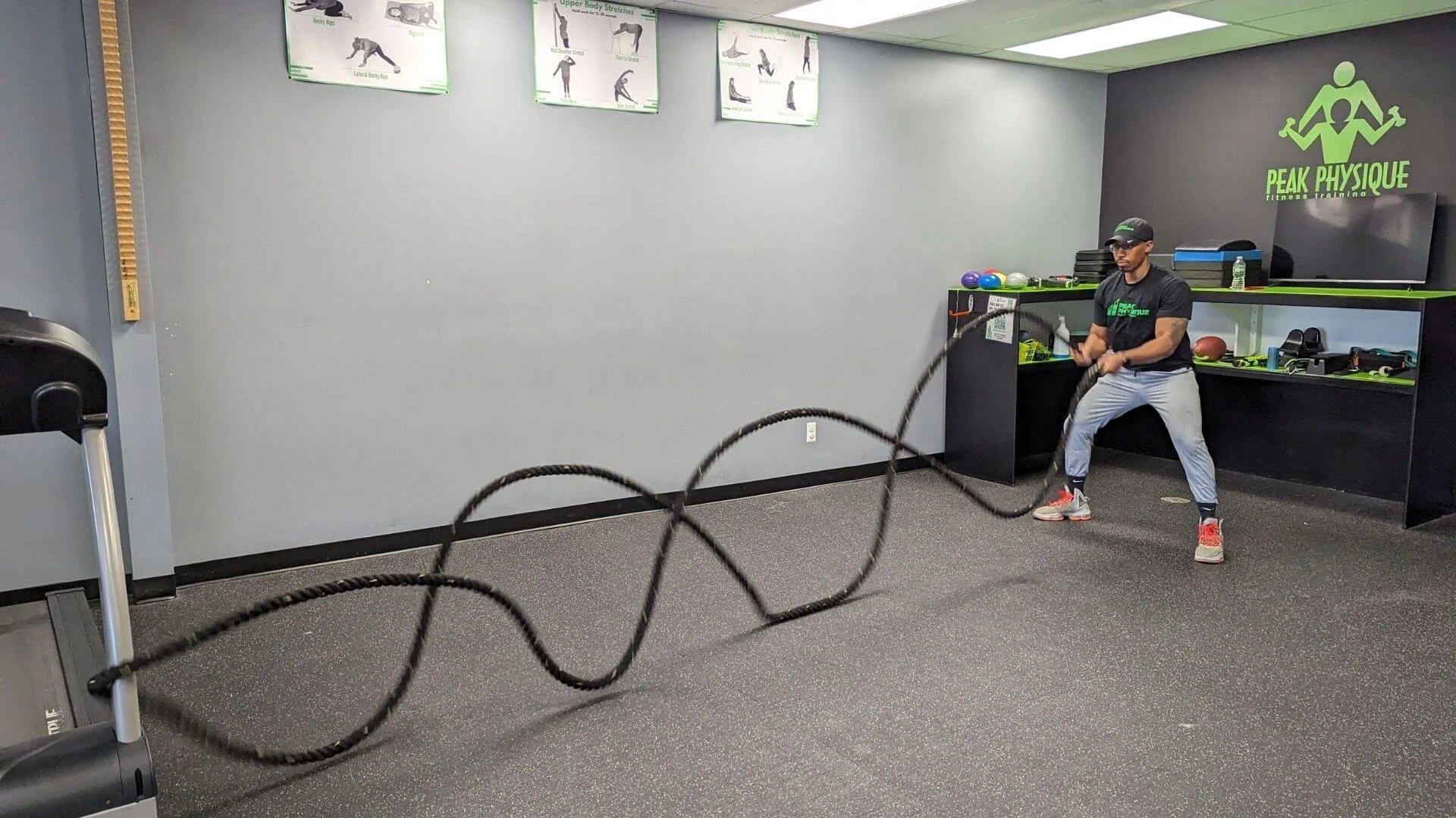 Battle Ropes exercise
