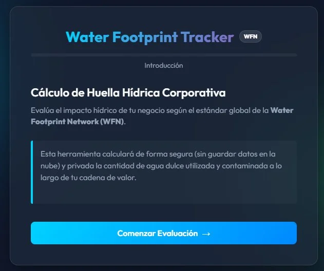 Mide el impacto hídrico real de tu empresa con esta herramienta de El Acuífero