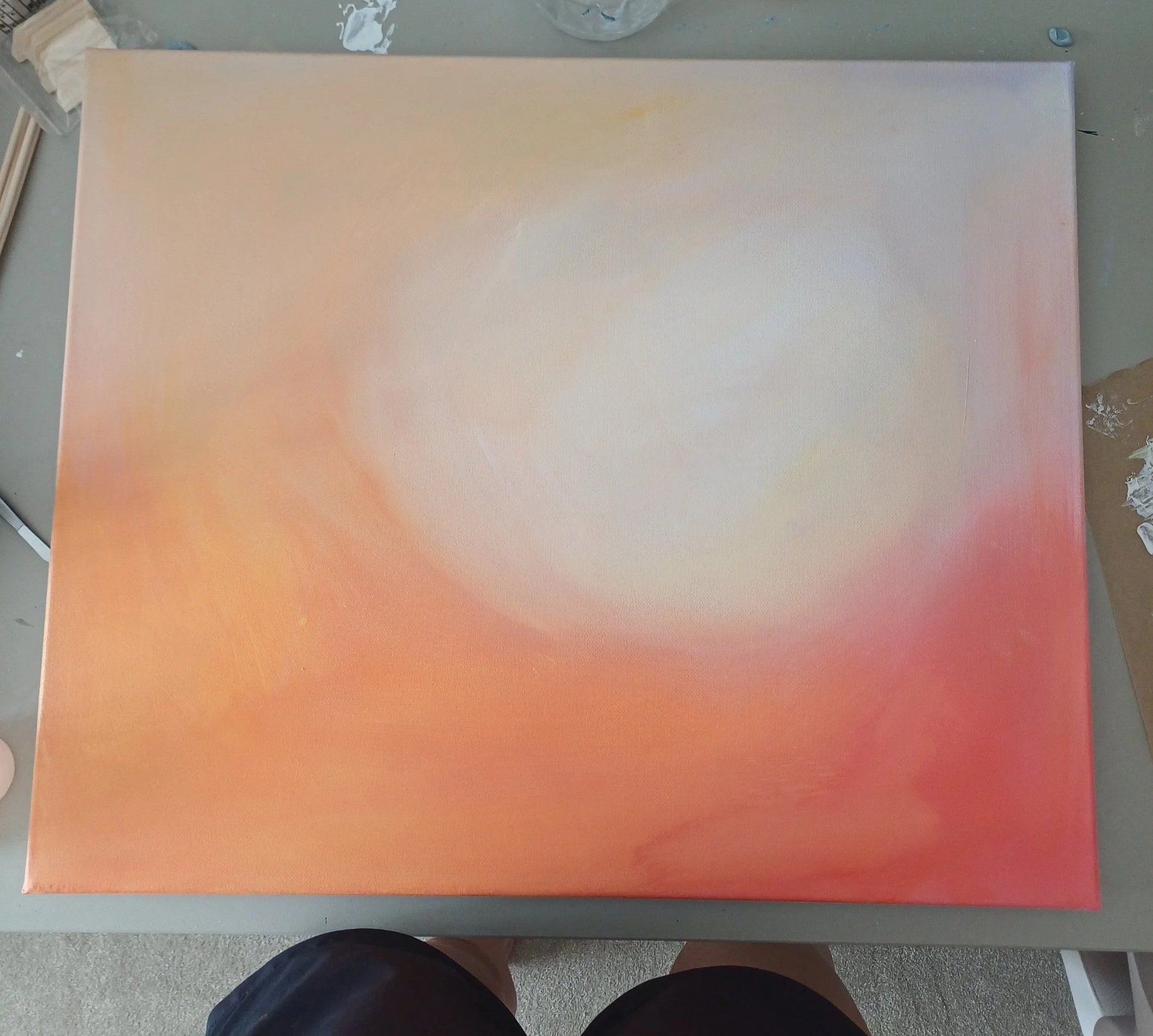  …so I added some vibrancy with another layer using a brush. 