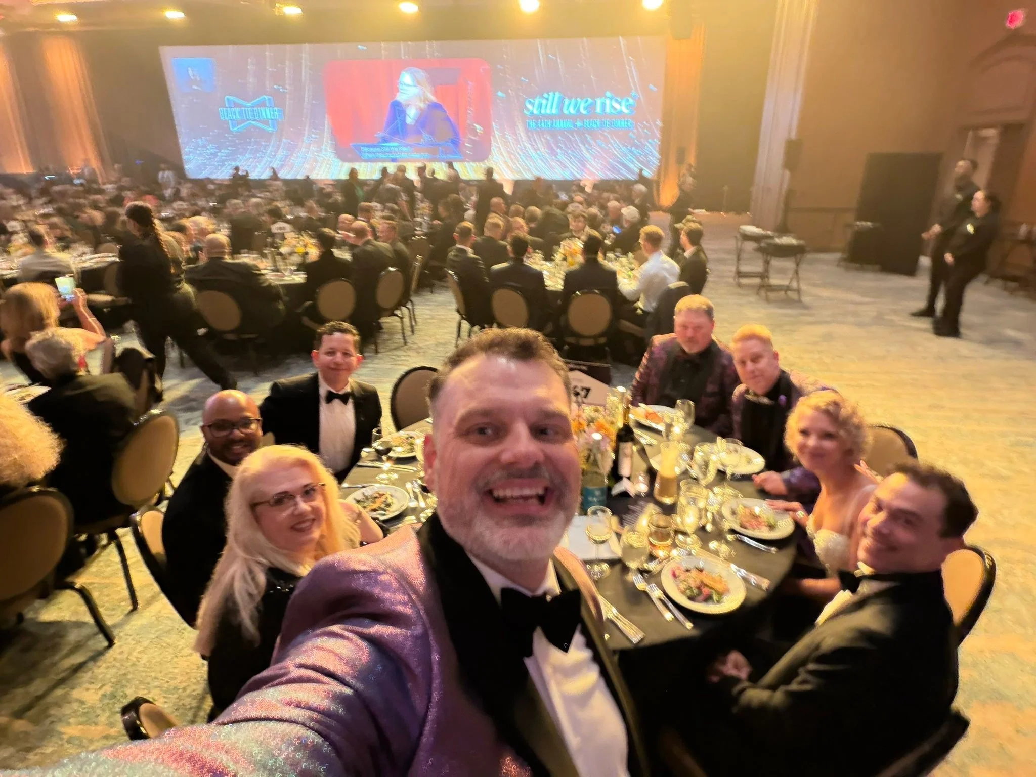 Black Tie Dinner for Cathedral of Hope with tonight&rsquo;s special guest, Representative Jasmine Crockett!