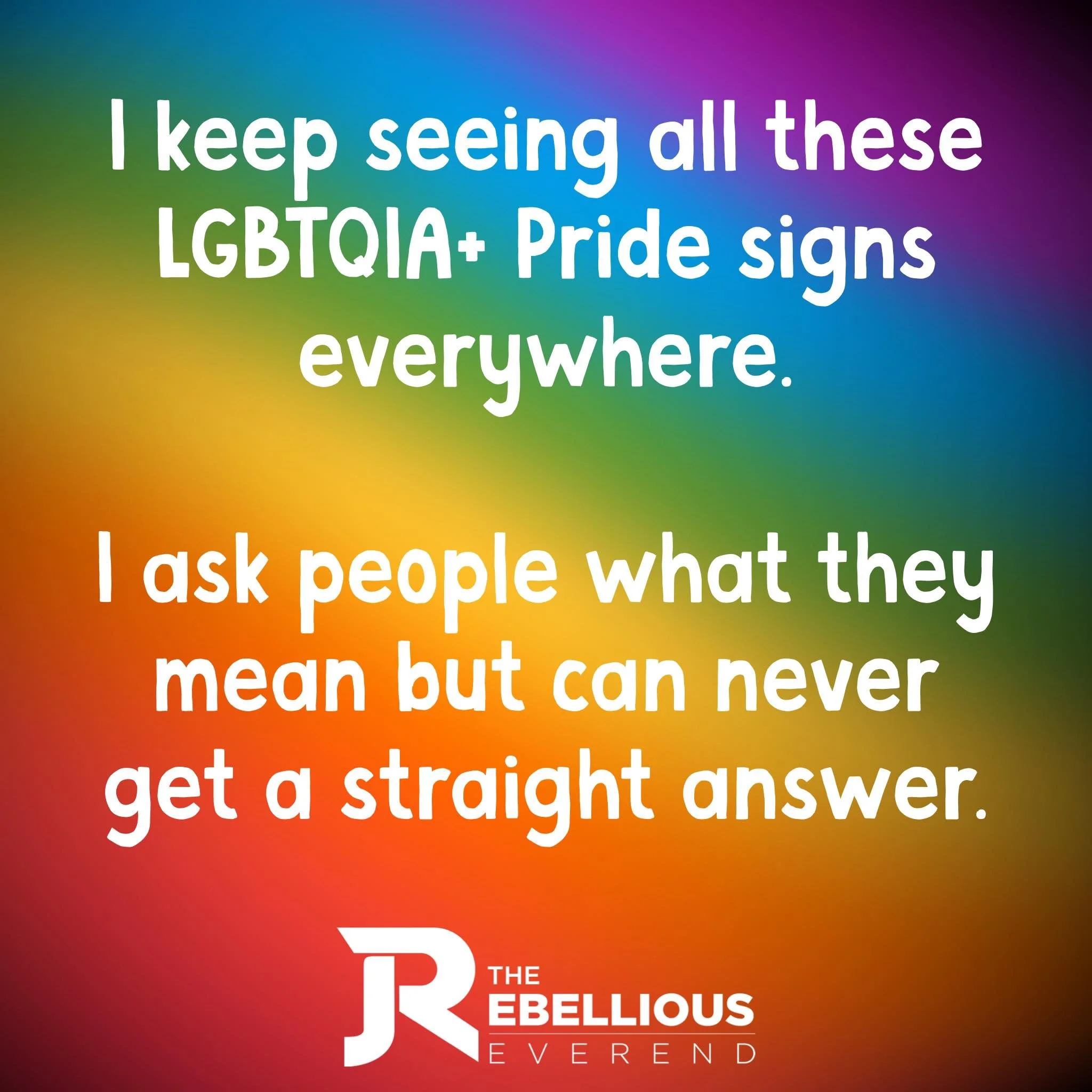 Pride humor!
