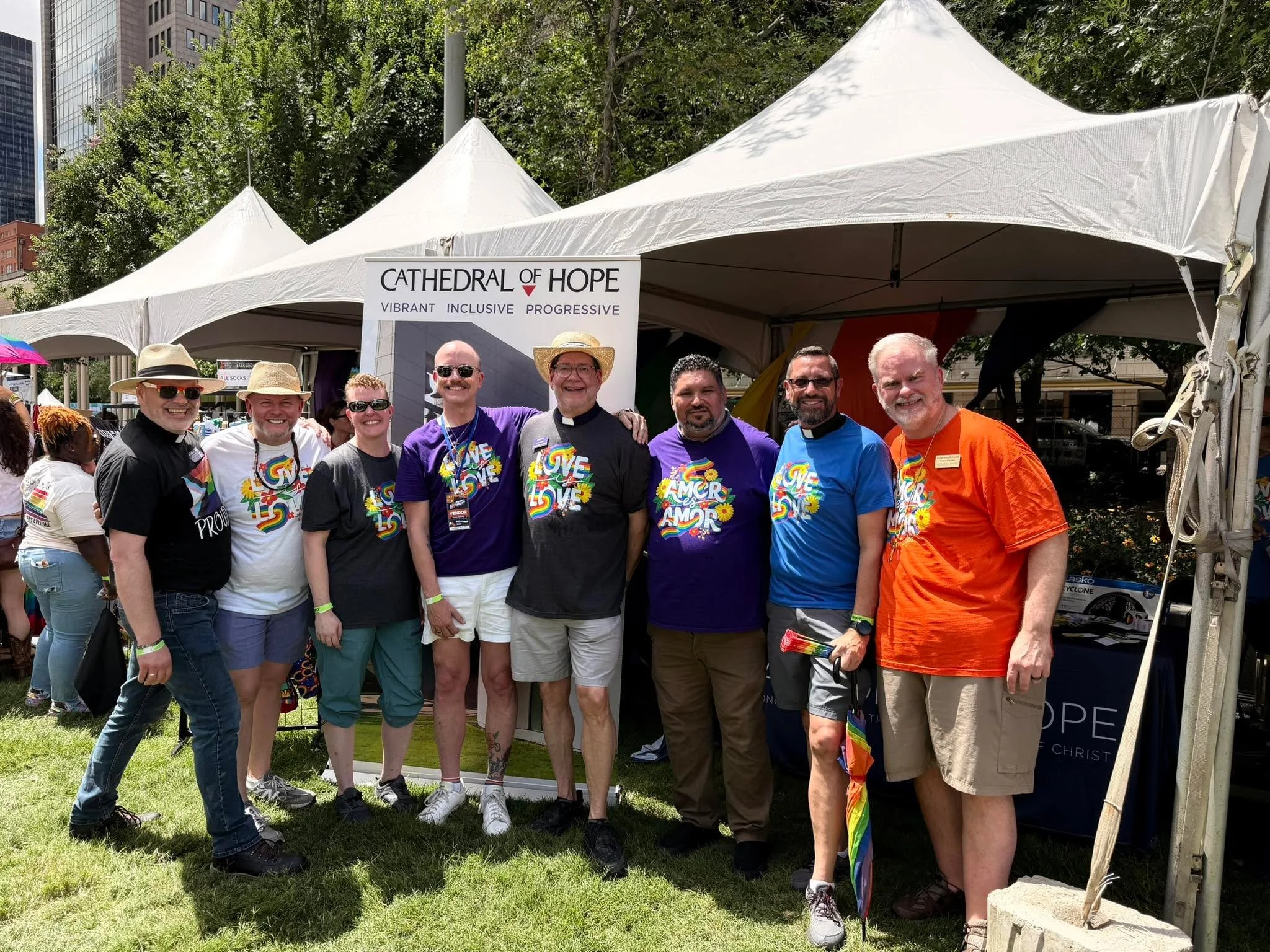 Cathedral of Hope clergy and interns!