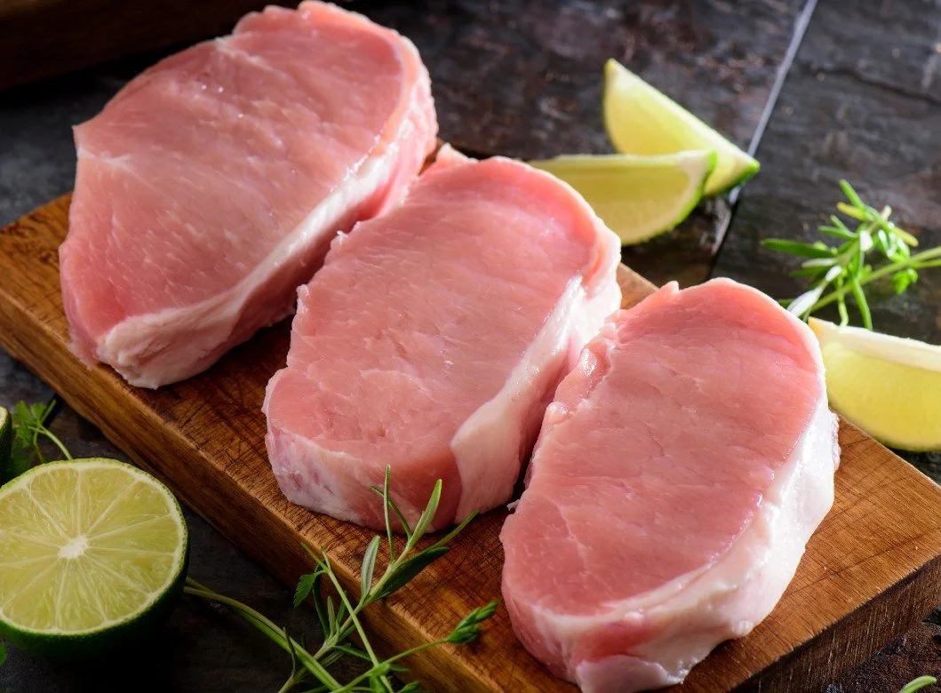 Boneless Pork Loin Chops 1 KG
