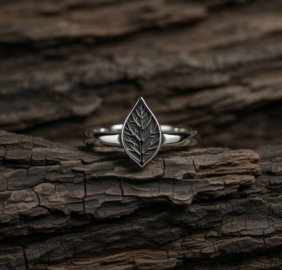 Leaf Imprint Ring