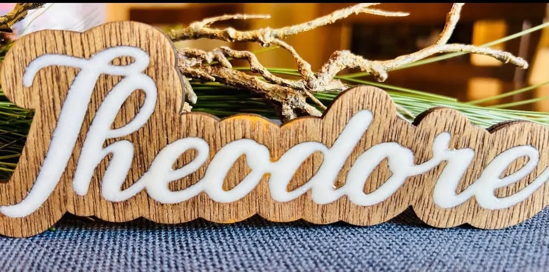 Personalized 6-Inch Keepsake Name Sign