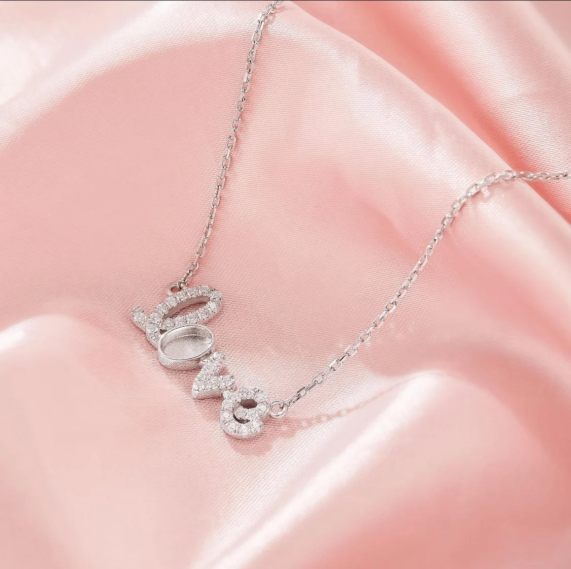 Everlasting Love Script Ring