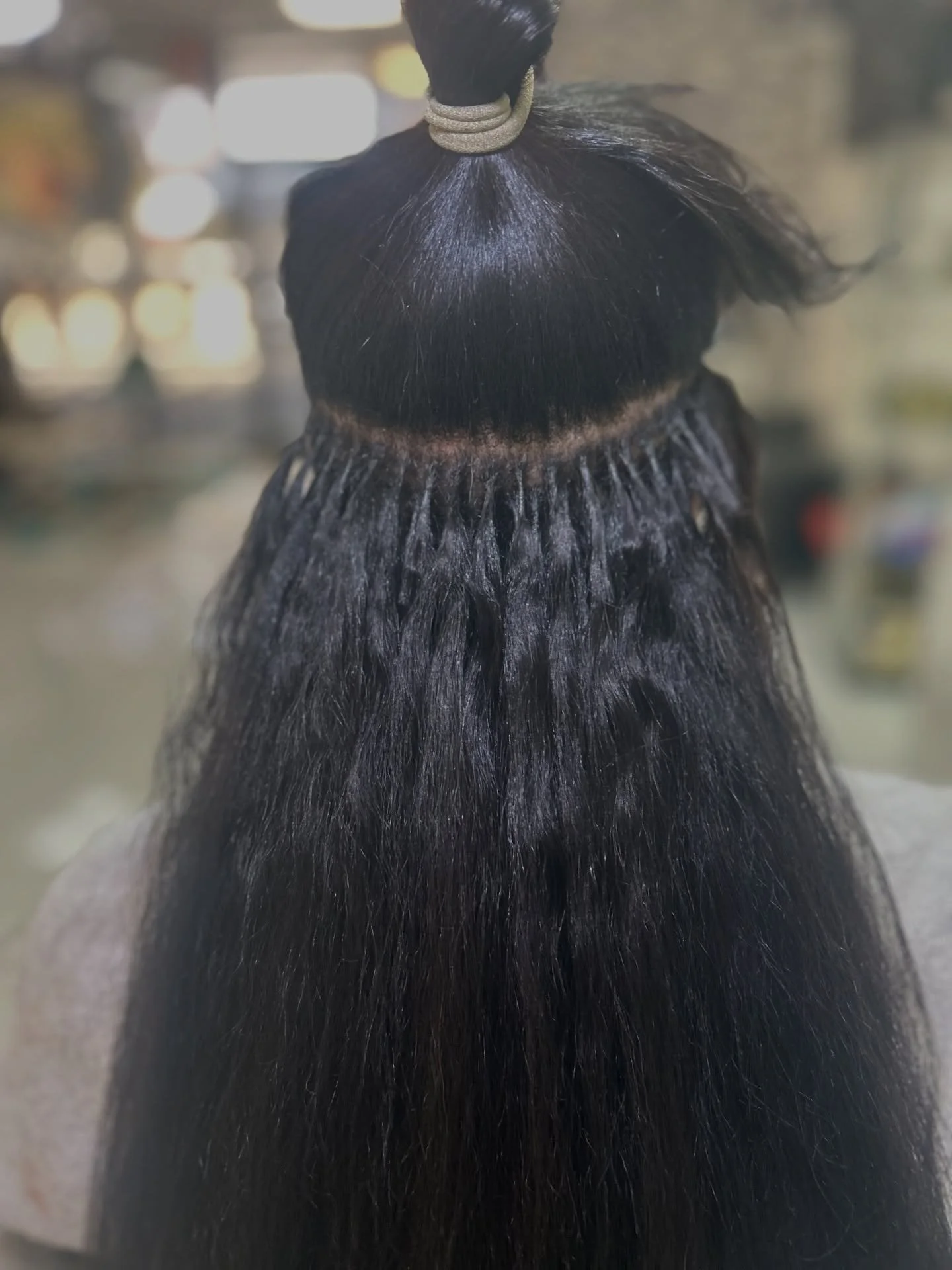 K-Tips = luxury that looks like your own hair.
If you want fullness, movement, and a flawless blend&hellip; it&rsquo;s time. Consultations are strongly encouraged to ensure your hair is a good candidate for this install. 

👇🏽 Book your K-Tips insta