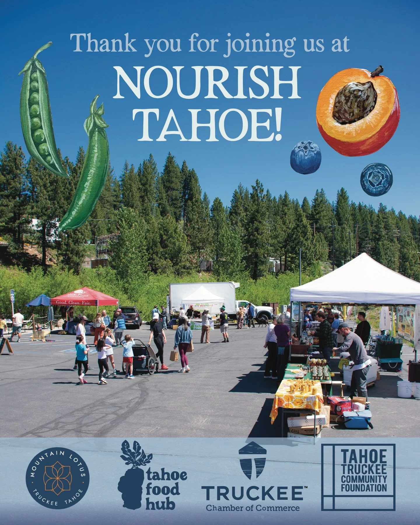 Thank You, Tahoe! 

We are so grateful to everyone who came out to celebrate local food, wellness, and community with us. 

A huge thank you to our amazing volunteers who helped make the day possible. We couldn&rsquo;t have done it without your hard 
