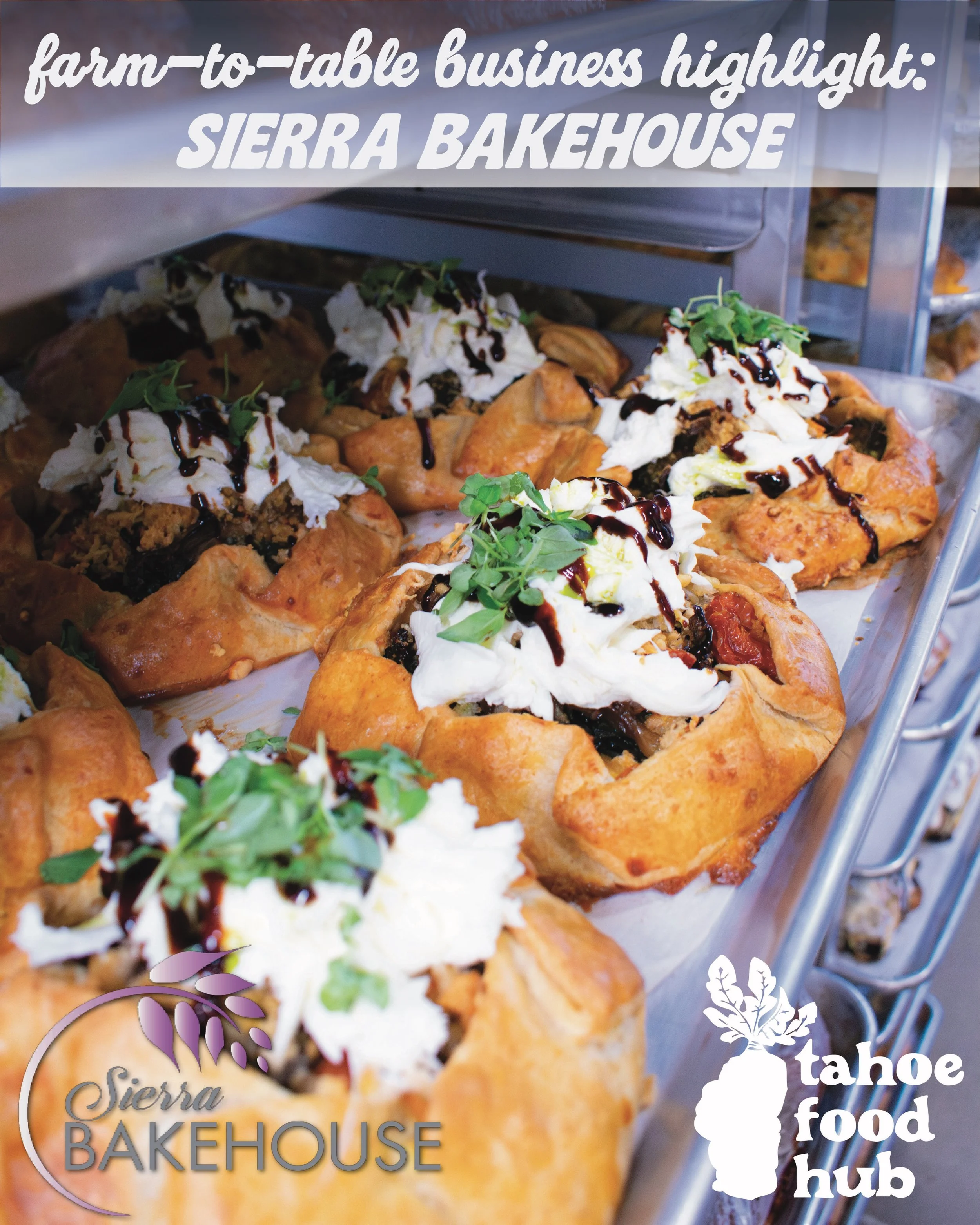 🍽️ Farm-to-Table Business Highlight: SIERRA BAKEHOUSE 🍓

We are so happy to kick off our local farm-to-table business highlights with one of our favorites, @sierra_bakehouse! Along with our storefront carrying a select array of their baked goods ev