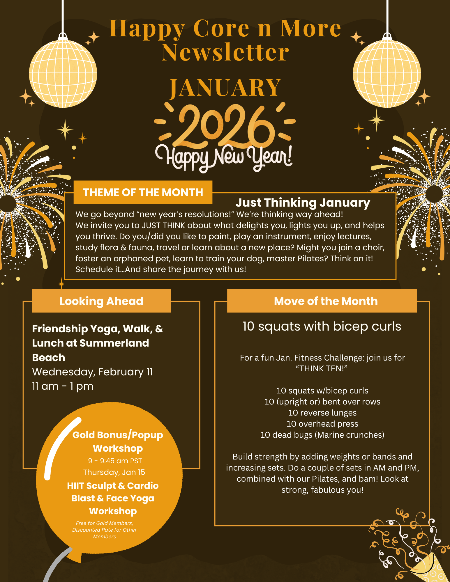 January 2026 Newsletter