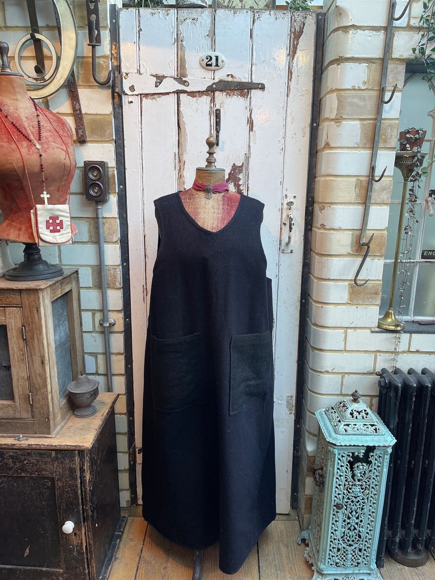 blue wedding dress designer The Seersucker Mini Wrap Dress