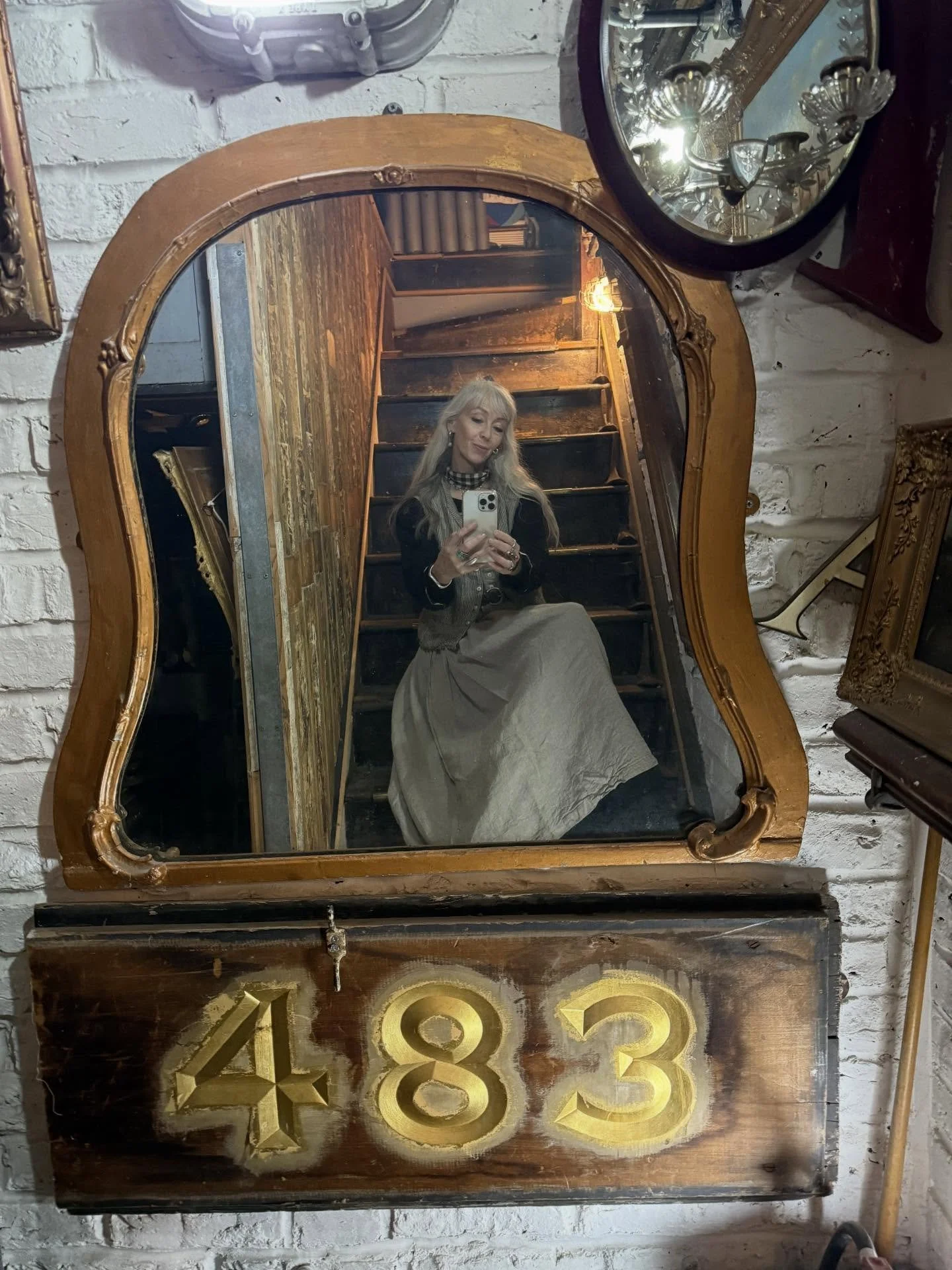 Loving my new wardrobe additions from @an_acre_of_land - North Country Dress with Farndale blouse and Keeper Waistcoat followed by Creek Dress with Homestead Shirt - fabulous to mix and match with antique clothes from - you guessed it - @antheasattic