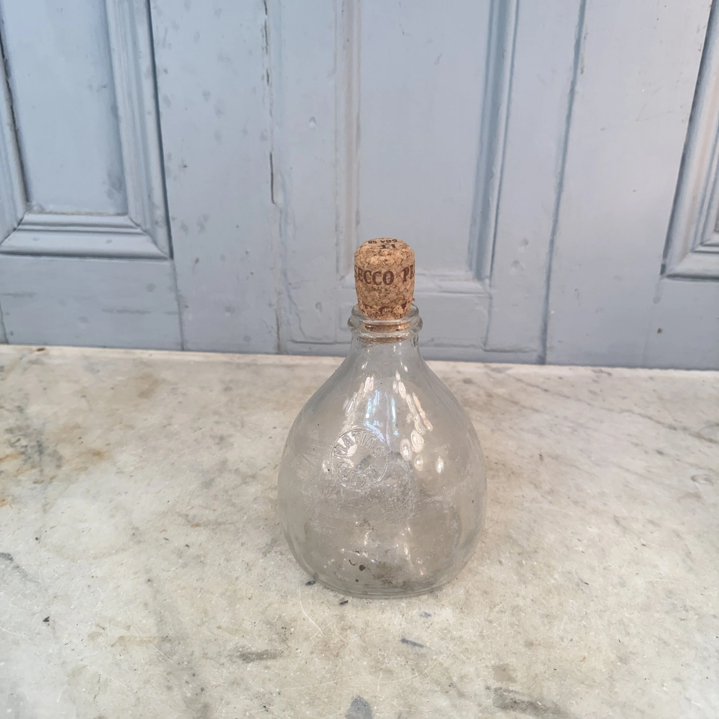 Antique Spanish glass wasp trap fly catcher