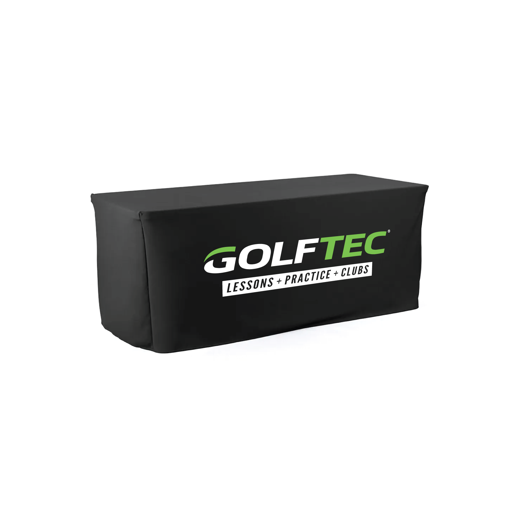 2025_GolfTec_6ft_Black_Table_Cover.png