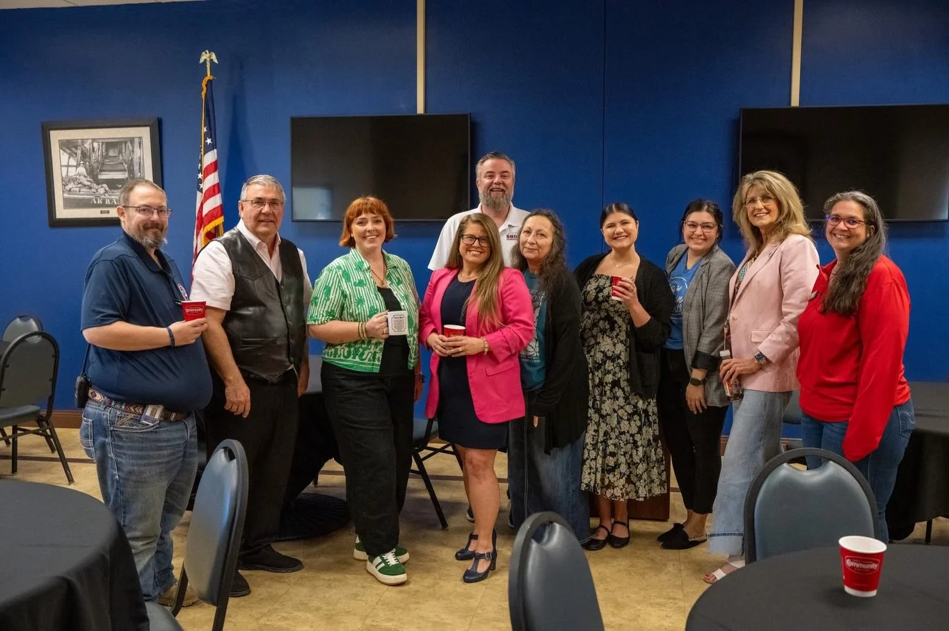 We LOVED getting to see y&rsquo;all this morning at Chamber Mornings at Eastern Oklahoma State College ☕️✨ so many smiling faces!

Huge thank-you to @easternokstate for hosting us and welcoming our community onto campus&mdash;and for the amazing bake