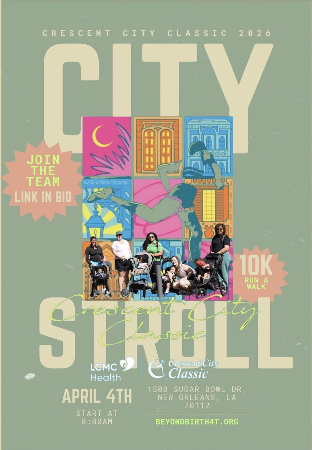 Crescent City Classic x Community Stroll