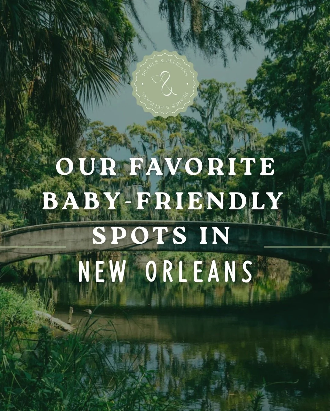 Repost from @pearlsandpelicans
&bull;
✨ Looking for fun, family-friendly spots around New Orleans?
We&rsquo;ve rounded up our favorite spots that babies, toddlers, and even parents will love. Perfect for a weekend adventure or a casual day out. 🤍✨

