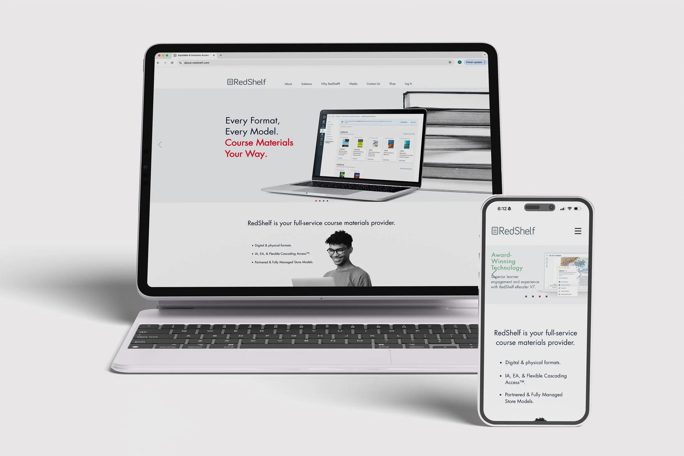 RedShelf B2B Website