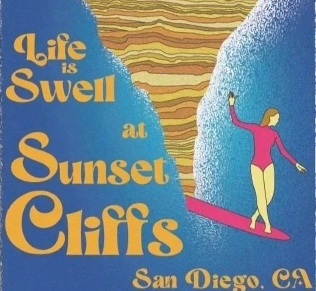 Sunset Cliffs Infographic