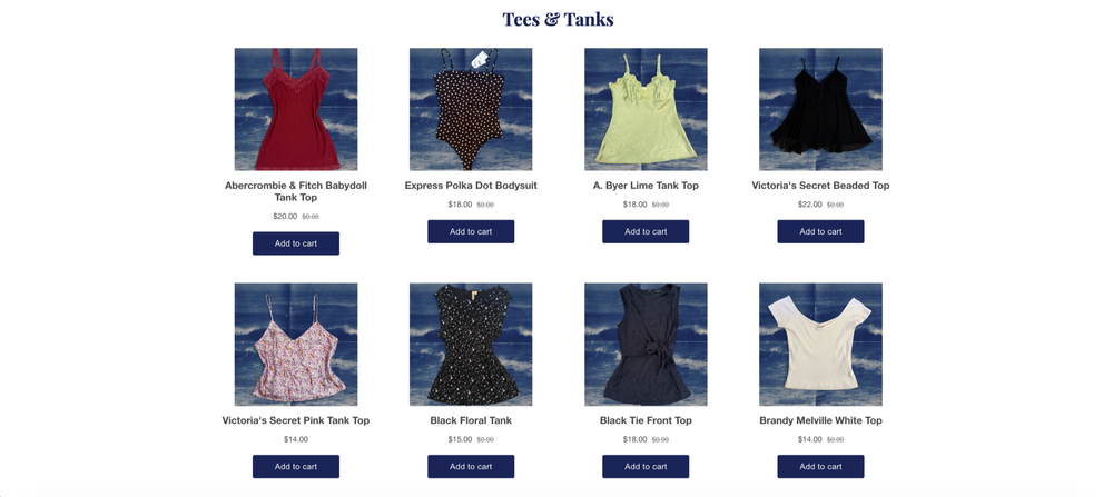 Style bundles screen