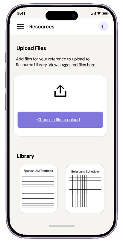 Adulting prototype screen