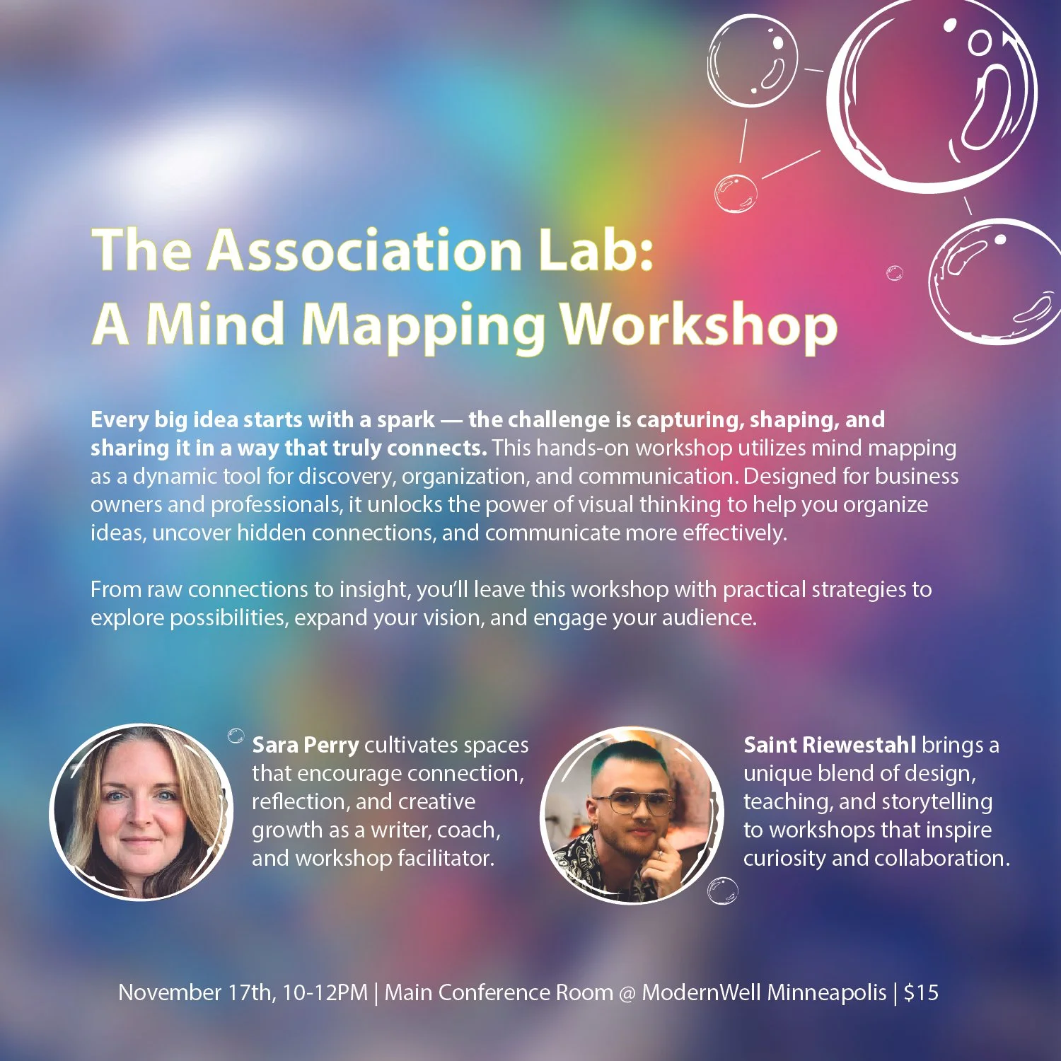 November 17, 2025: The Association Lab: A Mind Mapping Workshop