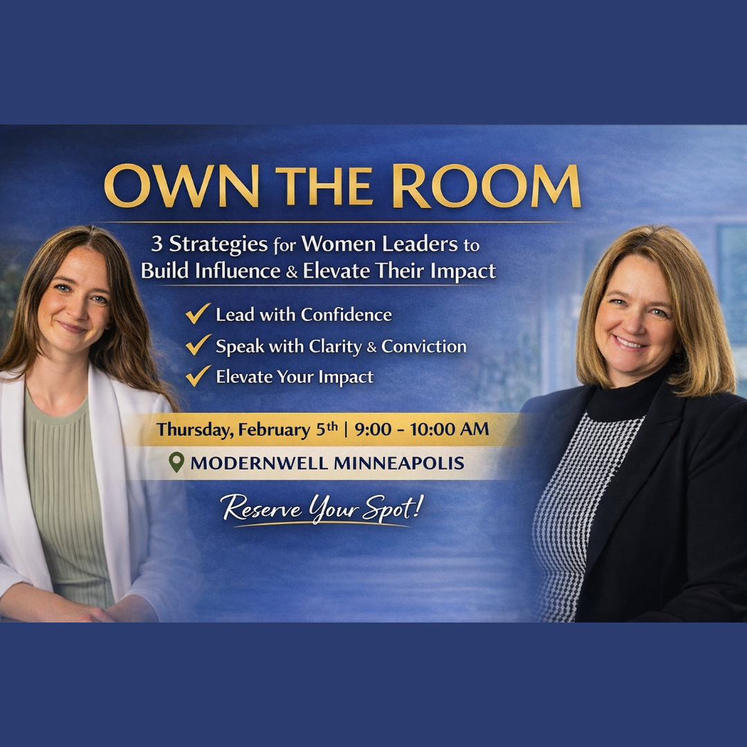 February 05 , 2026: Own the Room: 3 Strategies for Women Leaders to Build Influence and Elevate Their Impact