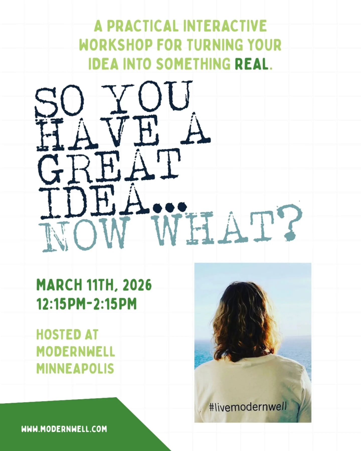 So you have a great idea that won&rsquo;t leave you alone but you&rsquo;re not sure what to do next? Not to fret! We know that in-between space can feel exciting, overwhelming, and full of questions all at once. On March 11, join Julie Burton, founde