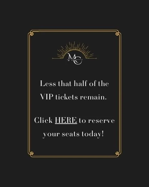Less than half of the VIP tickets remain! 

You Are Cordially Invited To An Exclusive Evening Above the Art

Optional VIP Experience

Join us for an unforgettable night of fine art, elevated ambiance, and exceptional company. As a VIP guest, you are 