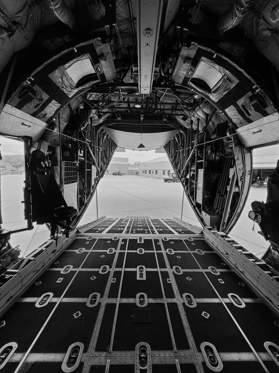 Cargo Bay C-130 H Hercules