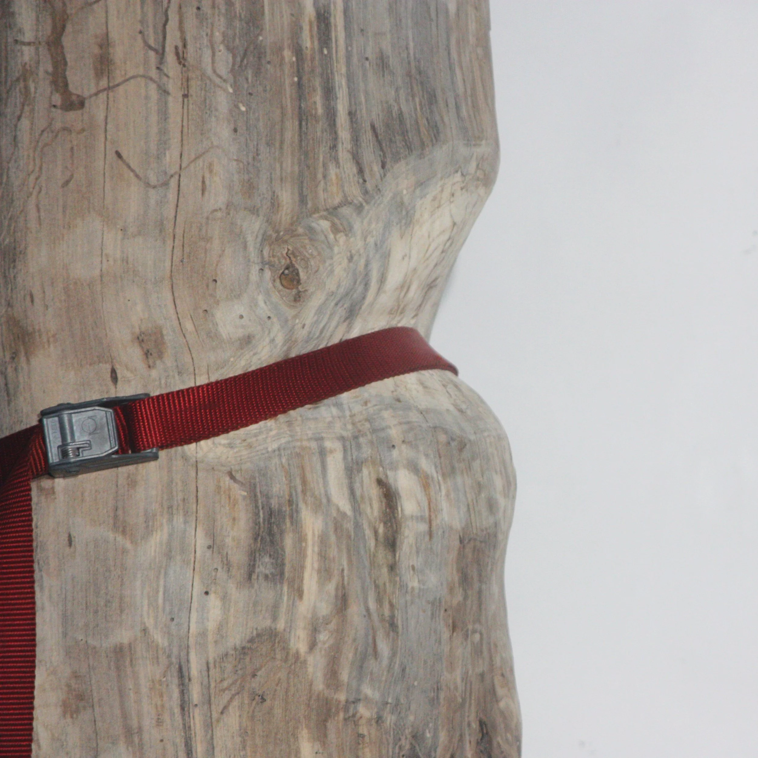 "Cinch 1", 2025
ratchet straps, wood
40" x 13" x 16"