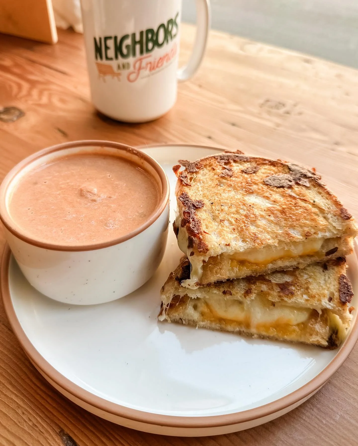 It&rsquo;s looking a little gloomy but we got you covered with our $10 chili and cornbread special or tomato bisque and grilled cheese!