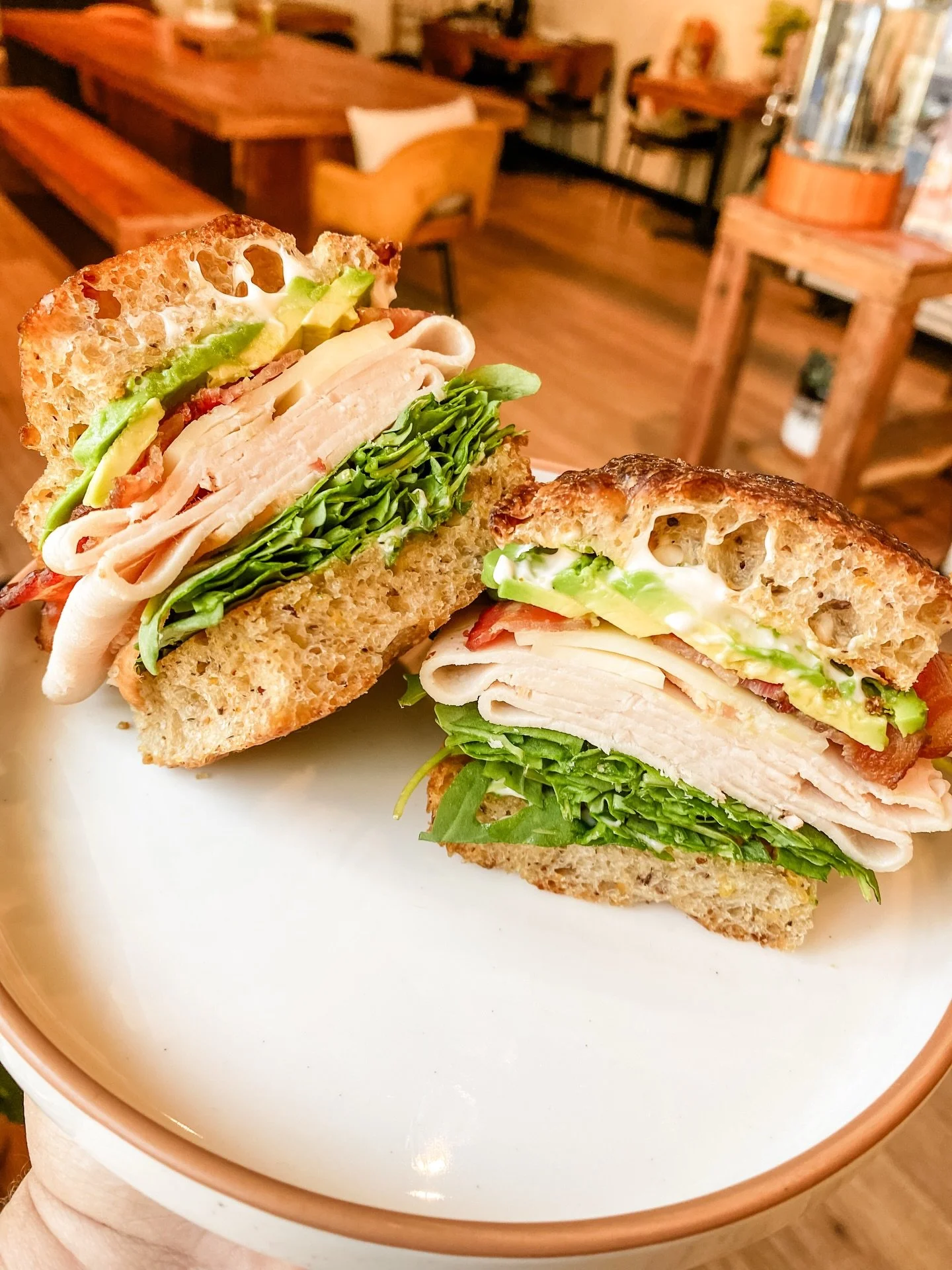 Did someone say Turkey Avocado? Literally so simple but simply the best!