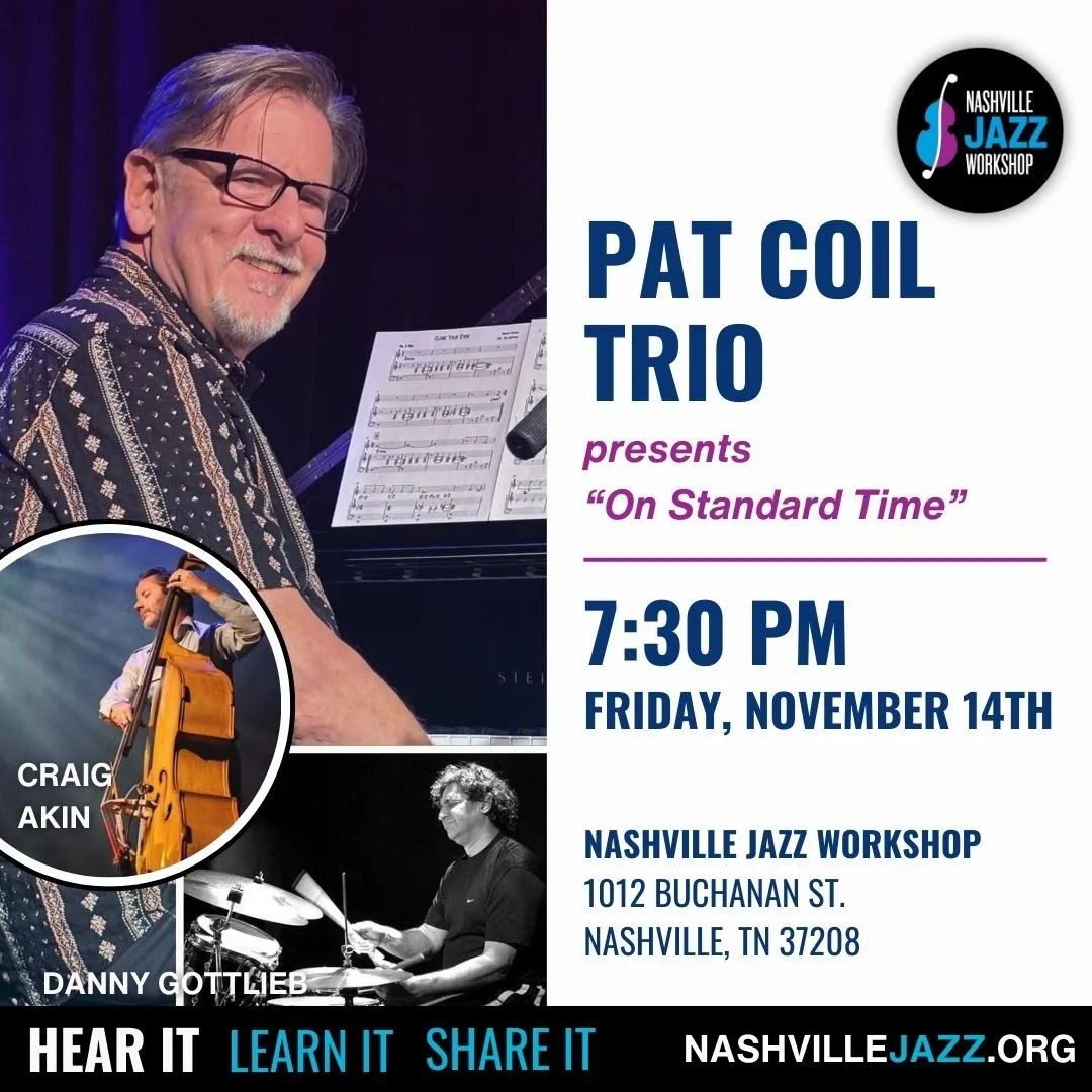 The Pat Coil Trio presents "On Standard Time"