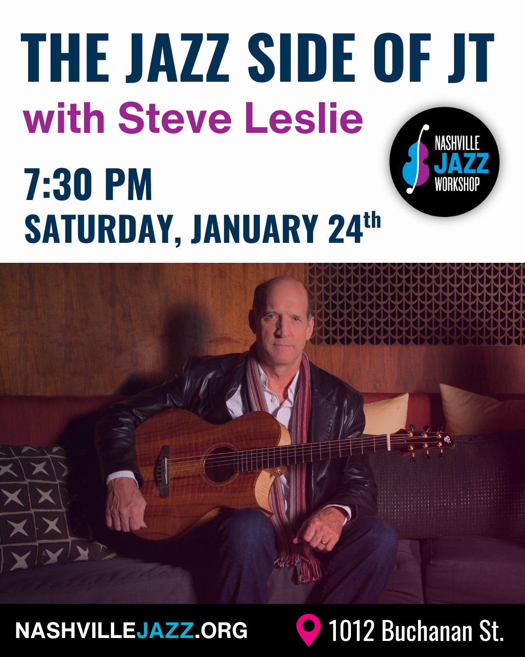 The Jazz Side of JT with Steve Leslie