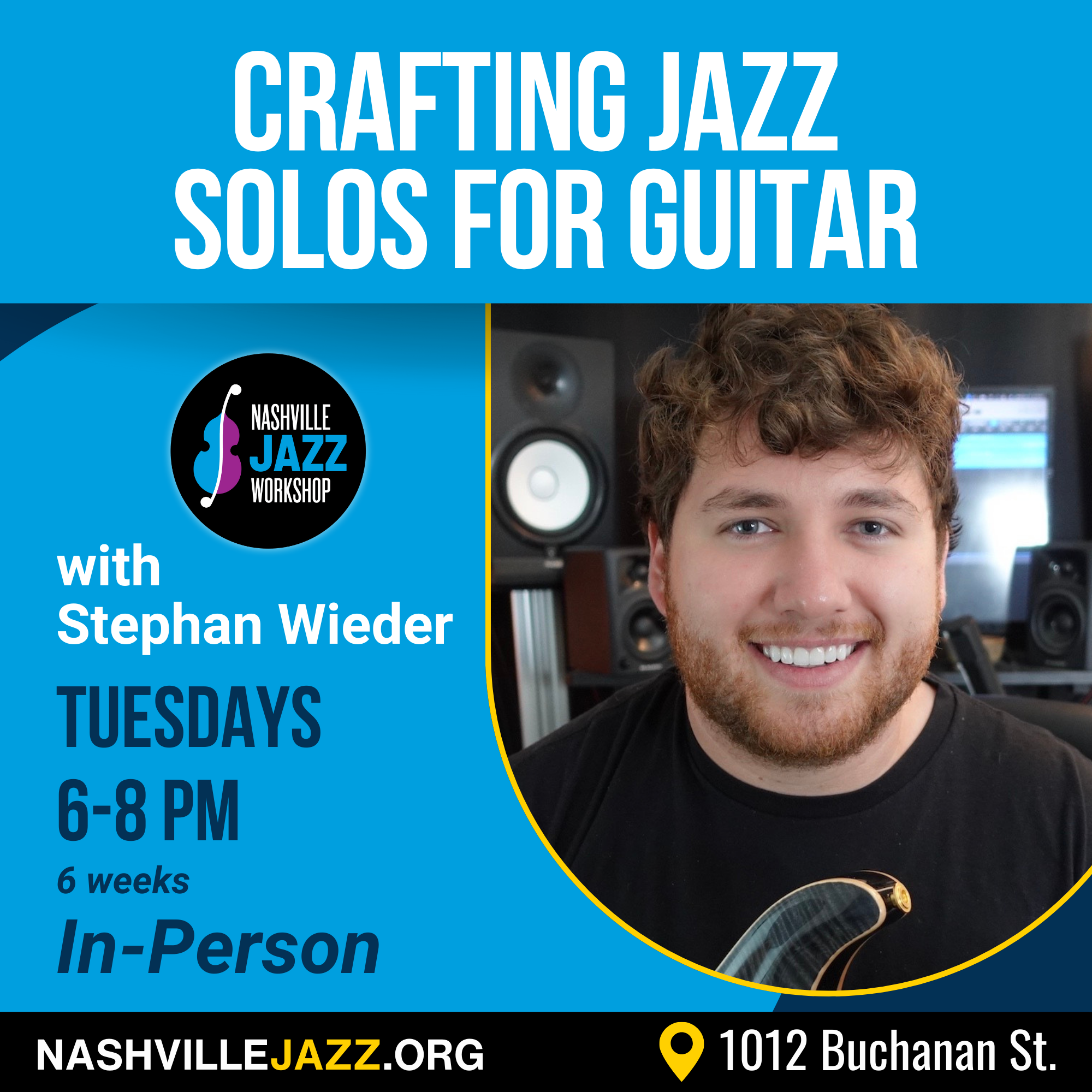 Crafting Jazz Solos for Guitar with Stephan Wieder